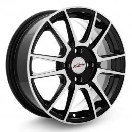 X`trike X-127 6x15 PCD4x100 ET35 DIA 67.1  BK/FP